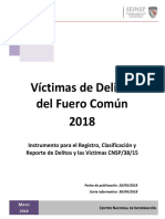 CNSP Víctimas 2018