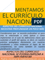 Implementamos El Currículo Nacional