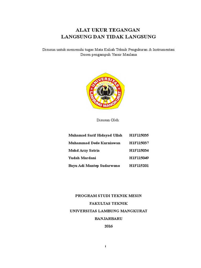 Contoh Makalah Teknik Mesin Asik Belajar
