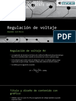 Regulación de Voltaje