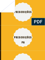 PRESCRIÇÕES