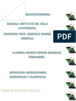 Definiciones Monopilio Macroeconomia