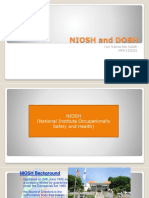 Niosh and Dosh 