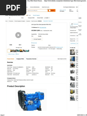 Silent Type 30kw Diesel Generator 480v 60hz Buy 30kw Diesel