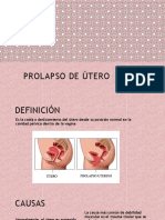 Prolapso uterino: causas, síntomas y tratamientos