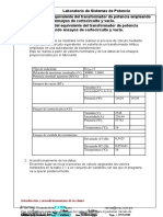 Laboratorio Modelamiento Transformador Potencia