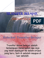 Transfer Belajar
