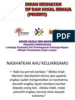 Kesihatan Reproduktif - Seksualiti Nilai Dan Tanggungjawab (JPWPKL)