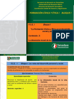 FCE I B1 2.1 La Dimension Moral de La Vida Humana Bloque 1