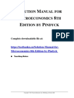Solution Manual For Microeconomics 8th Edition by Pindyck