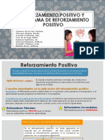 Reforzamiento Positivo y Programa de Reforzamiento Positivo