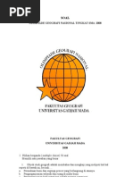 Download Soal Olimpiade Geografi Nasional Tingkat SMA 2008 by avakediri SN37993566 doc pdf