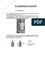 Ensayo de Compresion en Concreto