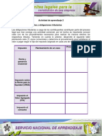 AA2 Evidencia Contribuyentes y Obligaciones Tributarias 