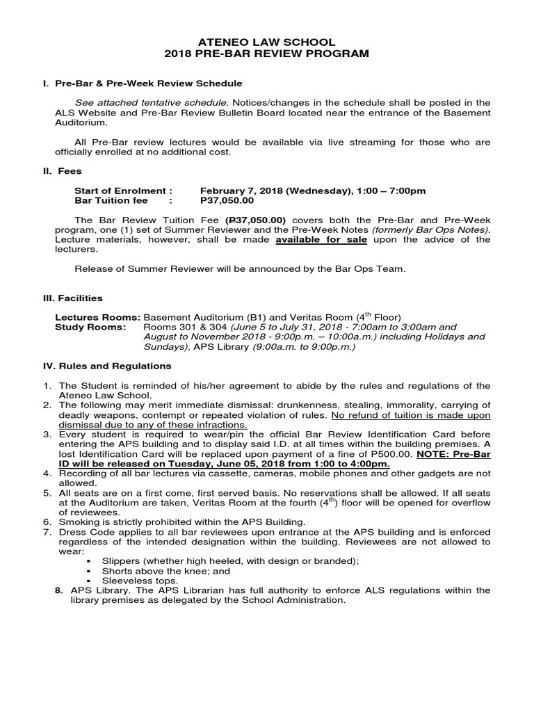 Bar Rules and Regulations 0 PDF PDF Government Government Information