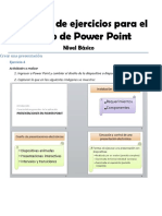 Manual de Ejercicios de Power Point