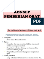 Konsep Pemberian Obat