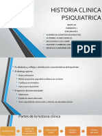 Historia Clinica Psiquiatrica