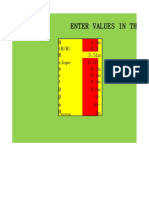 Cantilever Retaining Wall Design Calculation