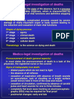 Medico-Legal Investigation of Deaths: Death