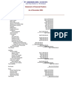 Standard Balance Sheet