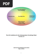 Psychology Major Guideline