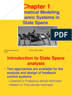 Chapter 1 Mathematical Modeling of Dynamic Systems in State Space
