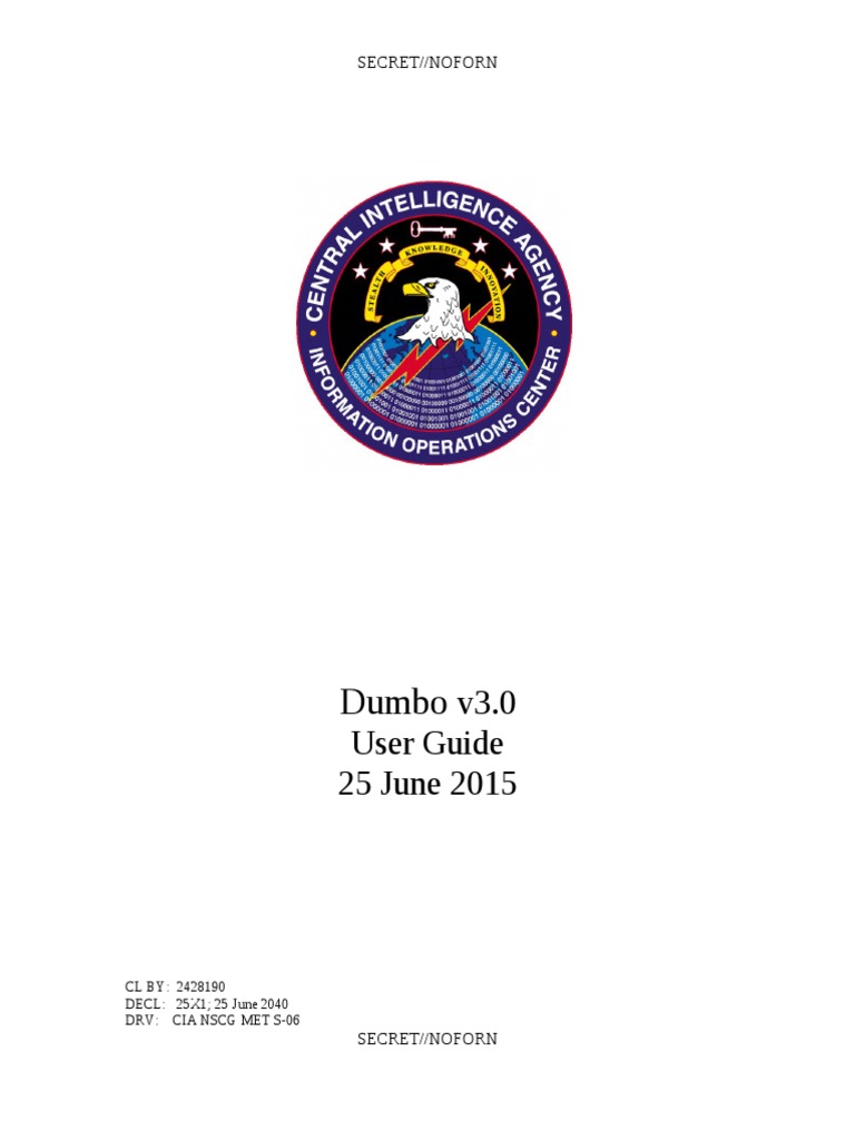 Dumbo-V3 0-User Guide | PDF | Operating System | Computer File