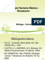 Clase 1 - Biologia Humana Basica PDF