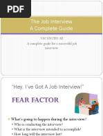 Makalah Job Interview Nonverbal Communication