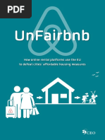Unfairbnb - How Online Rental Platforms Use The EU To Defeat Cities' Affordable Housing Measures