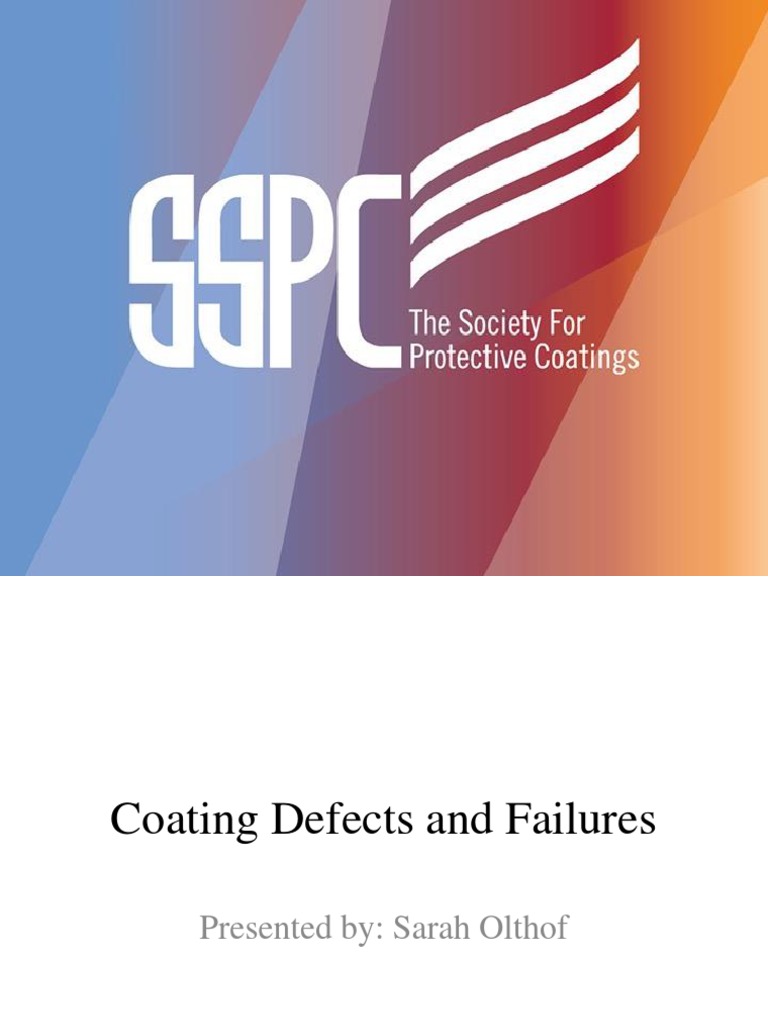 Coating Defects Webinar Jla Pdf Paint Corrosion