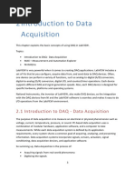 Data Acquisition in LabVIEW