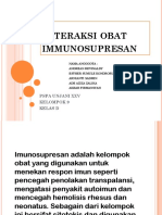 IMMUNOSUPRESAN INTERAKSI