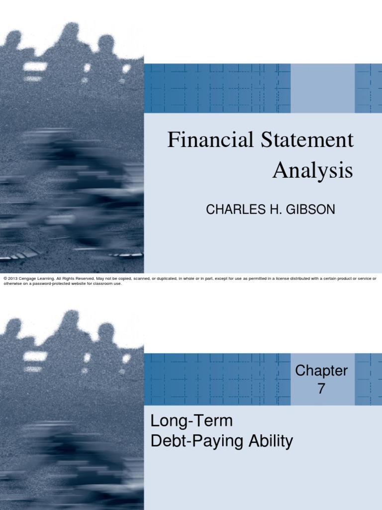 Financial Statement Analysis Book By Charles H Gibson Pdf