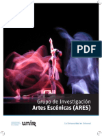 CITES Folletos Investigacion Artes Escenicas AAFF