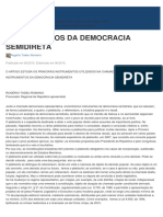 Instrumentos Da Democracia Semidireta - Jus.com