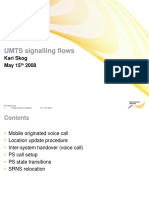 UMTS Signalling Flow