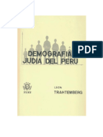 Demografía Judía en El Perú PDF