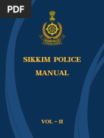 Sikkim Police Manual Vol 2