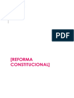 Reforma Constitucional Informe