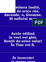 În Stânca Înaltă, Păzit De-Orice Rău, Ascunde, O, Doamne, Şi Sufletul Meu