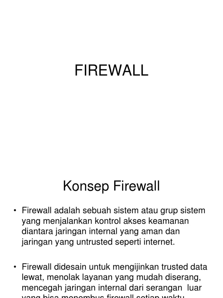 8 Firewall