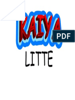 little kaiya cartoon