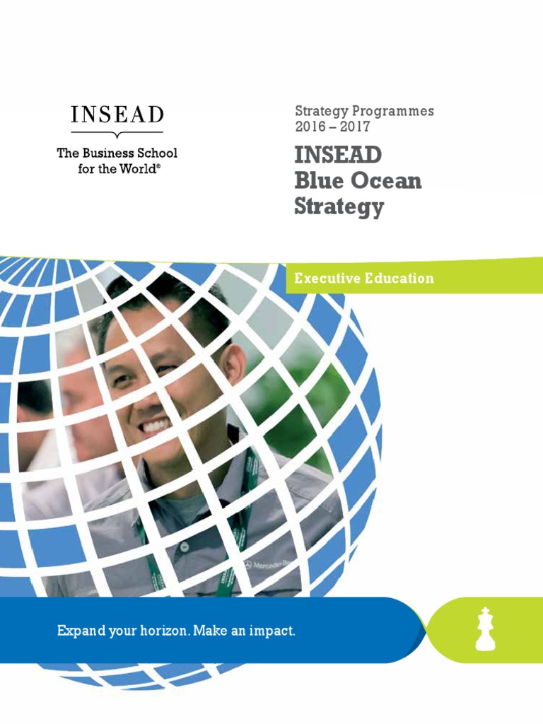 (Blue Ocean StrategyInSEAD PDF Strategic Management Business