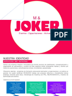 M & JOKER Brochure - Productora de Eventos