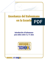 Manual de Handball at School - Spanish1 PDF