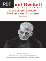 (Samuel Beckett Today - Aujourd'hui) Minako Okamuro, Naoya Mori, Bruno Clément - Borderless Beckett - Beckett Sans Frontières. (2008, Rodopi) PDF