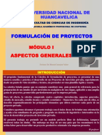 Catedra de Formulación Introducción