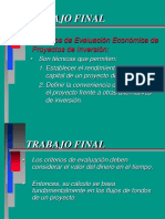 Proyectos Evaluación